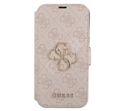 Slika 2 izdelka: GUESS ovitek GUBKP13L4GMGPI Big Logo za iPhone 13 Pro knjiga - roza z zlatim logom