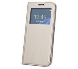 Slika 2 izdelka: Havana magnetna preklopna torbica z okenčkom za Huawei P Smart 2019 / Honor 10 Lite - zlata