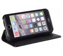 Slika 2 izdelka: Havana magnetna preklopna torbica iPhone 5 / 5S / SE črn