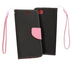 Slika izdelka: Havana preklopna torbica Fancy Diary iPhone 13 6.1 - črno roza
