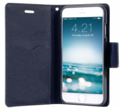 Slika 2 izdelka: Havana preklopna torbica Fancy Diary Samsung Galaxy S8 G950 - rdeče moder