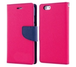 Slika 2 izdelka: Havana preklopna torbica Fancy Diary Samsung Galaxy J1 2016 J120 - pink modra
