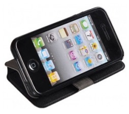 Slika 2 izdelka: Havana preklopna torbica iPhone 5 / 5S / SE črna