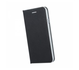 Slika izdelka: Havana PREMIUM preklopna torbica Samsung Galaxy J6 Plus 2018 J610 črn z okvirjem