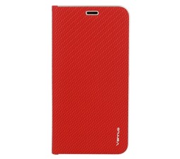 Slika izdelka: Havana Premium preklopna torbica Samsung Galaxy A7 2018 A750 - carbon rdeča