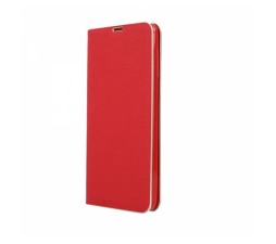 Slika izdelka: Havana Premium preklopna torbica Samsung Galaxy A51 A515 - rdeča s srebrnim robom