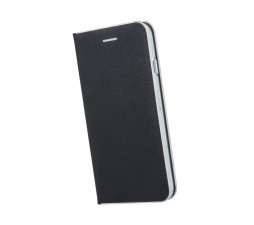 Slika izdelka: Havana Premium preklopna torbica Samsung Galaxy S10 Lite G770 / A91 A915 - črna s srebrnim robom