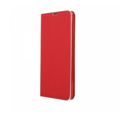 Slika izdelka: Havana Premium preklopna torbica Samsung Galaxy A41 A415 - rdeča s srebrnim robom