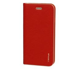Slika izdelka: Havana Premium preklopna torbica Samsung Galaxy A22 A226 5G - rdeča z zlatim robom