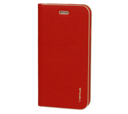 Slika izdelka: Havana Premium preklopna torbica Samsung Galaxy A23 - rdeč z zlatim robom