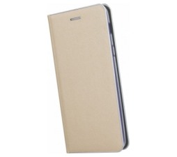 Slika 2 izdelka: Havana Premium preklopna torbica Huawei P Smart 2019 / Honor 10 Lite - zlata s srebrnim robom