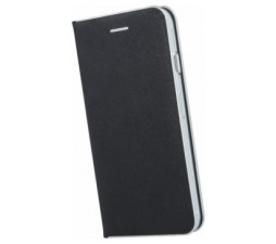 Slika 2 izdelka: Havana Premium preklopna torbica Huawei P30 PRO - črna s srebrnim robom