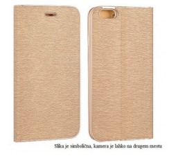Slika 2 izdelka: Havana Premium preklopna torbica Huawei Y7 2019 - zlata