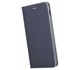 Slika 2 izdelka: Havana Premium preklopna torbica Samsung Galaxy A71 A715 - modra s srebrnim robom