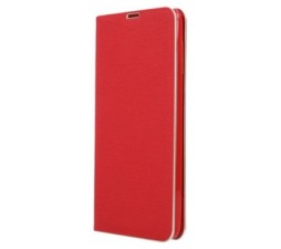 Slika 2 izdelka: Havana Premium preklopna torbica Samsung Galaxy A41 A415 - rdeča s srebrnim robom