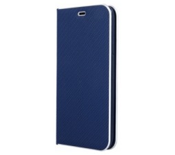 Slika 2 izdelka: Havana Premium preklopna torbica iPhone 12 / 12 Pro - carbon modra