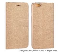 Slika 2 izdelka: Havana Premium preklopna torbica Huawei Y7 2018 - zlata