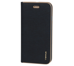 Slika 2 izdelka: Havana Premium preklopna torbica Samsung Galaxy S22 Plus 5G - modra z zlatim robom
