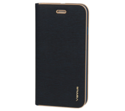 Slika 2 izdelka: Havana Premium preklopna torbica Samsung Galaxy S22 5G - modra z zlatim robom