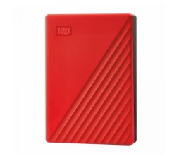 Slika izdelka: HDD WD My Passport® 4TB rdeč, USB 3.0 (2.0), WD Backup™, WD Security™,WD Drive Utilities™