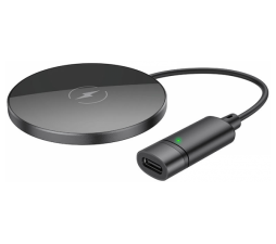Slika izdelka: Hoco original brezžična polnilna postaja CW31 magnetna 15W MagSafe, brezžični polnilec iPhone 14 črn