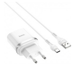Slika 2 izdelka: HOCO pametni hišni polnilec C12Q 3A z 3.0 QC USB vtičem in s polnilnim kablom Type C