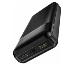 Slika 2 izdelka: Hoco prenosna baterija J72A powerbank 20000 mAh 2x USB črn