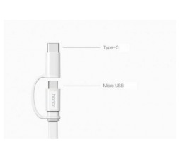 Slika izdelka: Honor original podatkovni kabel AP55S Type C / MicroUSB / (USB)