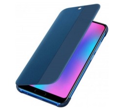 Slika 2 izdelka: Huawei Honor original preklopna torbica Smart View za Honor 10 moder z okenčkom