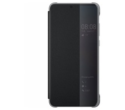Slika izdelka: Huawei original preklopna torbica Smart View za Huawei P20 PRO siv z okenčkom