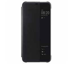 Slika izdelka: Huawei original preklopna torbica Smart View za Huawei Mate 20 Lite črn z okenčkom