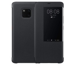 Slika izdelka: Huawei original preklopna torbica Smart View za Huawei Mate 20 Pro črn z okenčkom