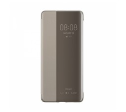 Slika izdelka: Huawei original preklopna torbica Smart View za Huawei P30 kaki z okenčkom