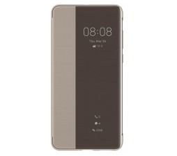 Slika izdelka: Huawei original preklopna torbica Smart View za Huawei P40 kaki z okenčkom