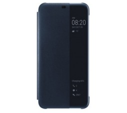 Slika 2 izdelka: Huawei original preklopna torbica Smart View za Huawei Mate 20 Lite moder z okenčkom