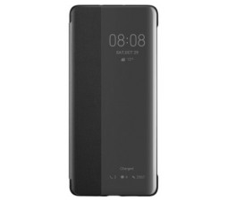 Slika 2 izdelka: Huawei original preklopna torbica Smart View za Huawei P30 Pro črn z okenčkom