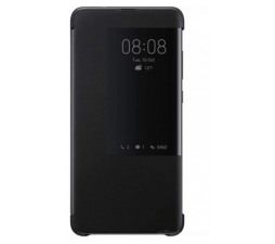 Slika 2 izdelka: Huawei original preklopna torbica Smart View za Huawei Mate 20 črn z okenčkom