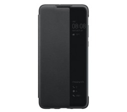 Slika 2 izdelka: Huawei original preklopna torbica Smart View za Huawei P30 Lite črn z okenčkom