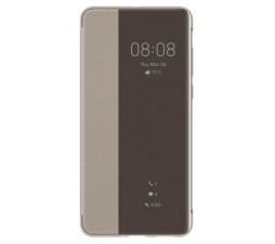 Slika 2 izdelka: Huawei original preklopna torbica Smart View za Huawei P40 kaki z okenčkom