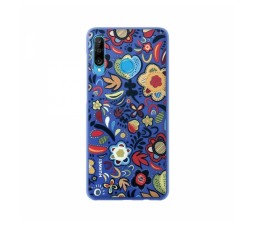 Slika izdelka: Huawei original silikonski ovitek Floral za Huawei P30 Lite - moder