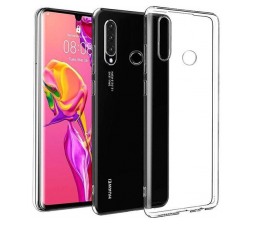 Slika izdelka: Huawei original silikonski ovitek za Huawei P30 Lite - prozoren original
