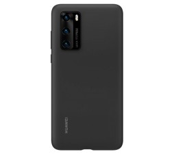 Slika izdelka: Huawei original silikonski ovitek za Huawei P40 - črn