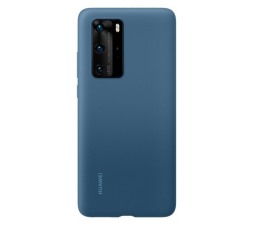 Slika izdelka: Huawei original silikonski ovitek za Huawei P40 - moder