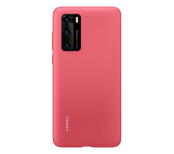 Slika izdelka: Huawei original silikonski ovitek za Huawei P40 - rdeč