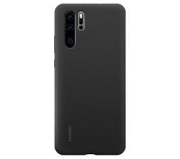 Slika 2 izdelka: Huawei original silikonski ovitek za Huawei P30 Pro - črn