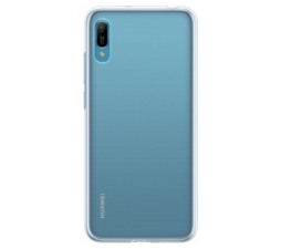 Slika 2 izdelka: Huawei original silikonski ovitek za Huawei Y6 2019 - prozoren original