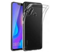 Slika 2 izdelka: Huawei original silikonski ovitek za Huawei P40 LITE E - prozoren original