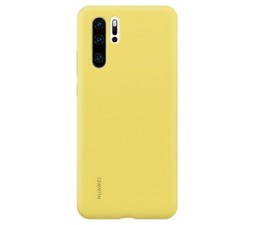 Slika 2 izdelka: Huawei original silikonski ovitek za Huawei P30 Pro - rumen