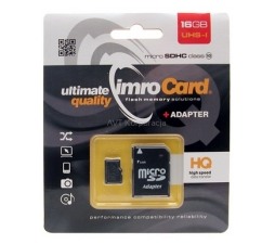 Slika izdelka: IMRO SPOMINSKA KARTICA 16GB HQ microSD class 10