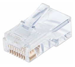 Slika izdelka: Intellinet RJ45 Modularni konektor Pro Line 100-Pack Cat5e